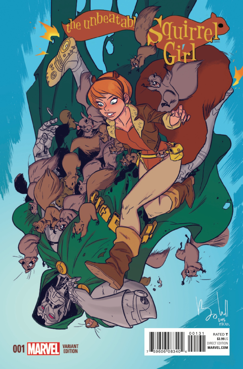Variant cover by Ben Caldwell and Rico Renzi